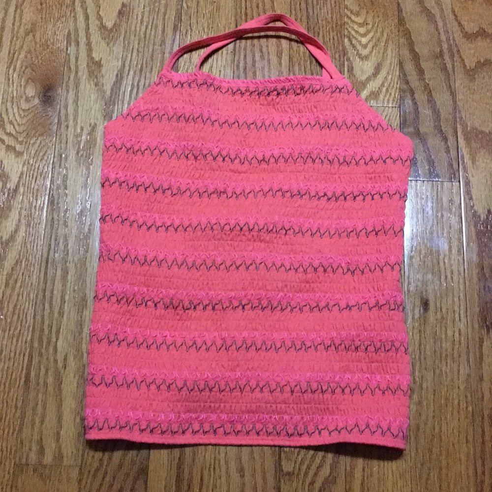Girl spaghetti strap shirt